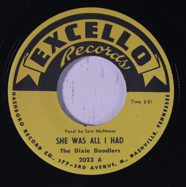 Dixie Doodlers - She Was All I Had / Best Of Friends