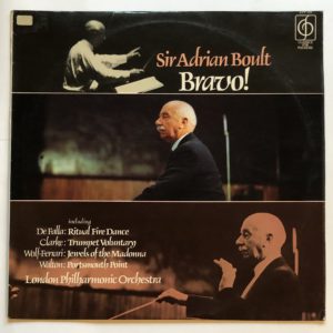 Sir Adrian Boult, The London Philharmonic Orchestra - Bravo!