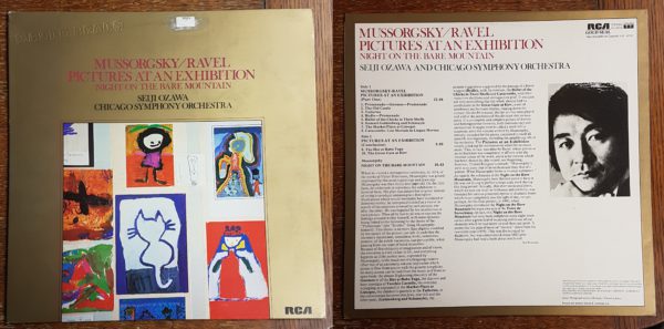 Seiji Ozawa / Chicago S.O. - Mussorgsky/ Ravel : Pictures At An Exhibition