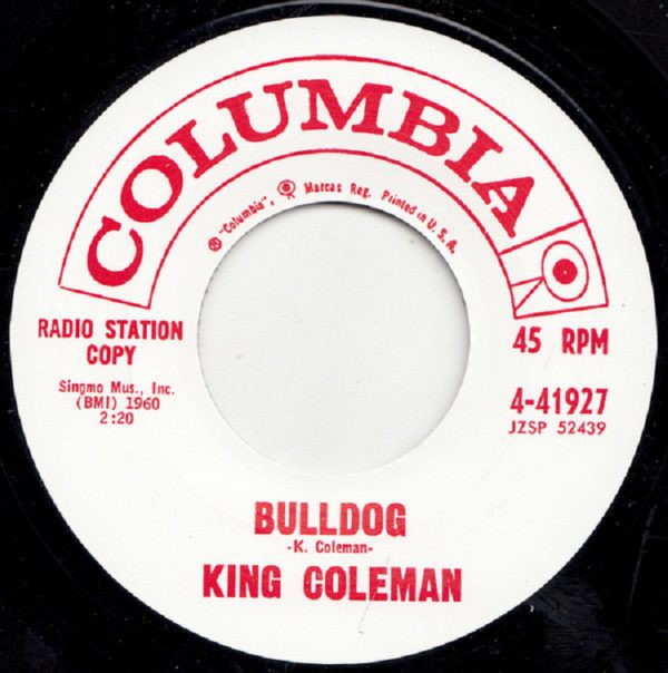King Coleman - Black Bottom Blues / Bulldog