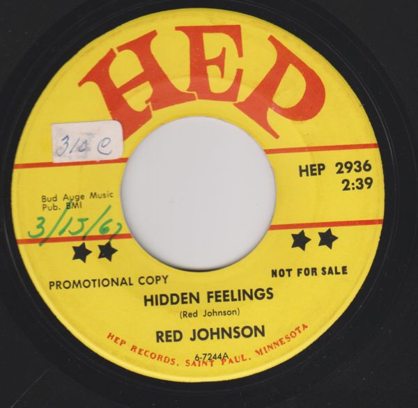 Red Johnson - Hidden Feelings / Big Brave Me