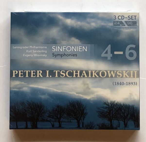 Sanderling / Mravinsky - Tchaikovsky-Symphonies 4 -5 & 6