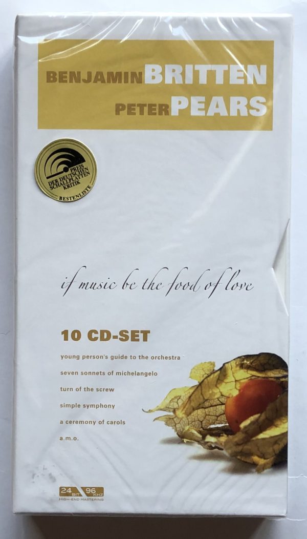 Benjamin Britten, Peter Pears - If Music Be The Food Of Love