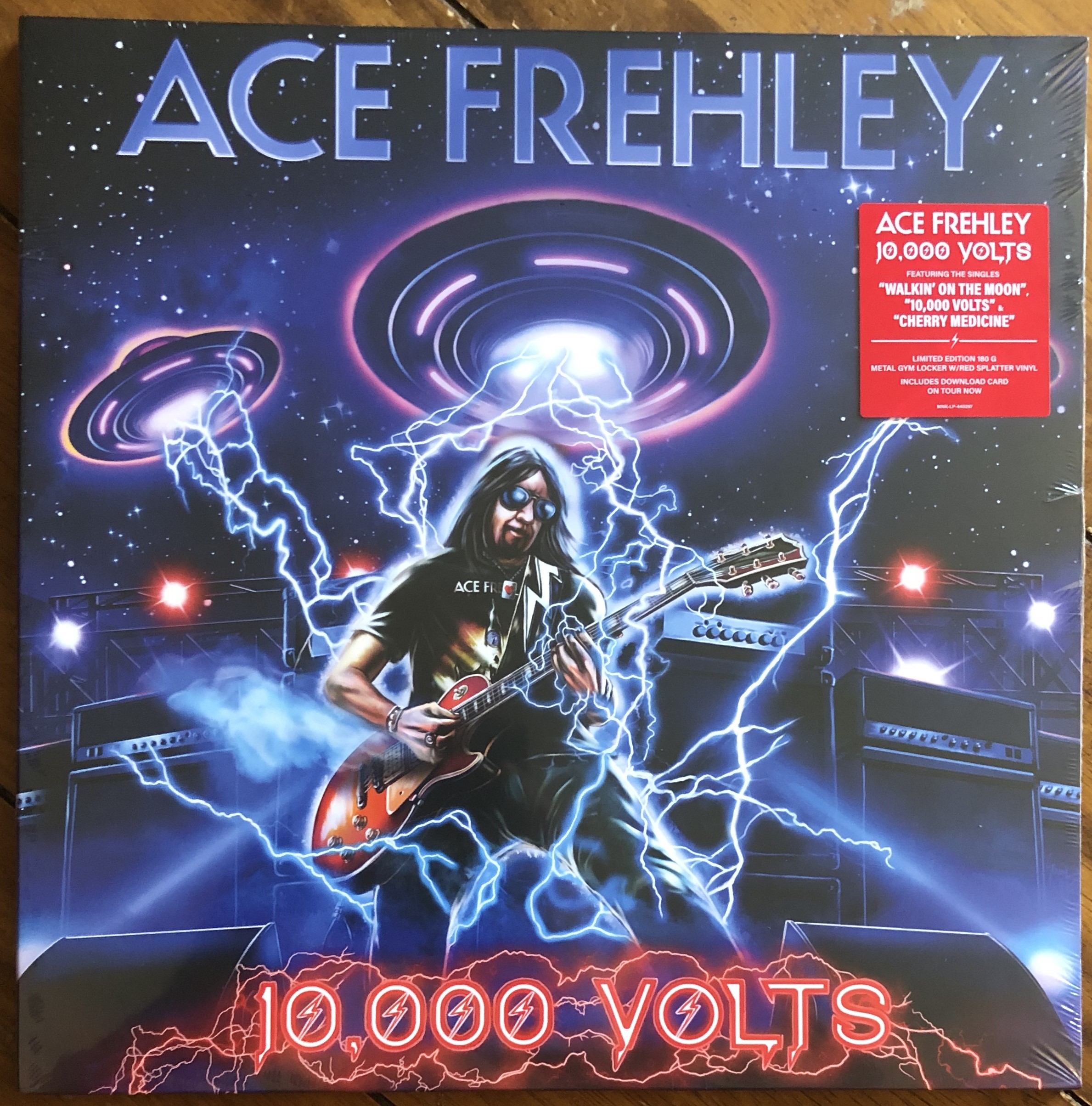 Ace Frehley - 10,000 Volts (Metal Gym Locker  Variant)