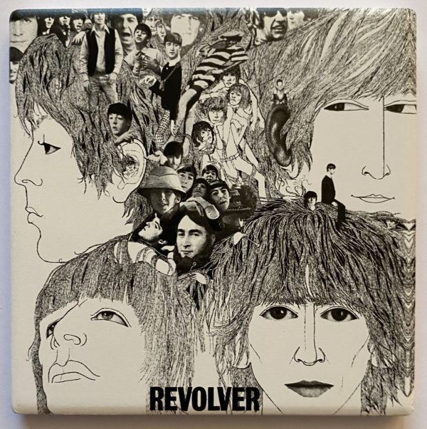 The Beatles - Single Ceramic Coaster - Revolver